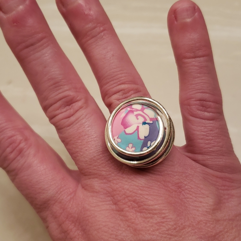 Clay Silver Ring - Picture 3 of 4